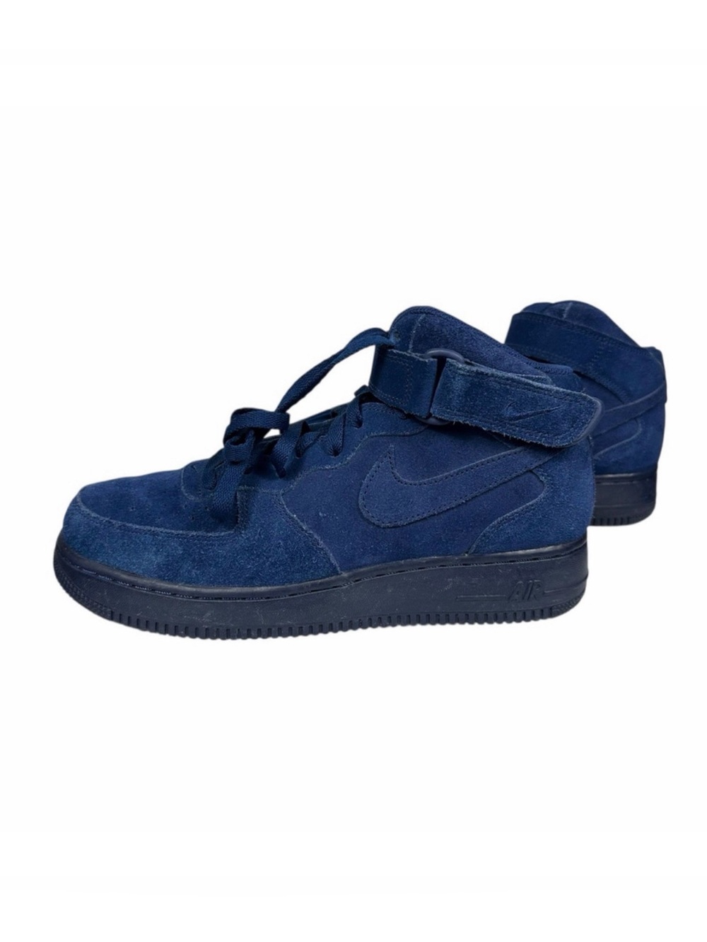 Nike Air Force 1 '07 Mid Binary Blue Suede Sneaker Women’s 9/ Mens 7.5